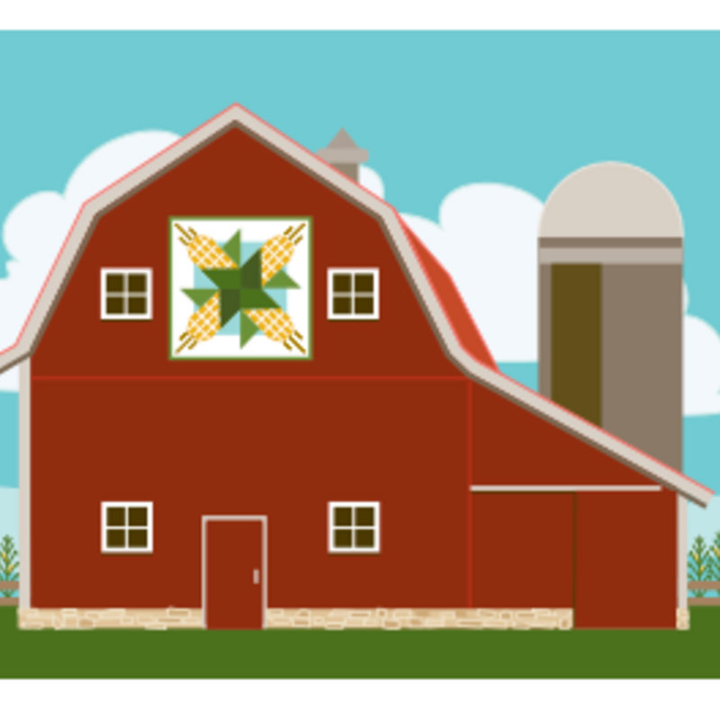 Cindy Lindgren Card - Barn Quilt