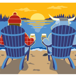 Cindy Lindgren Card - Bunyan Sunset