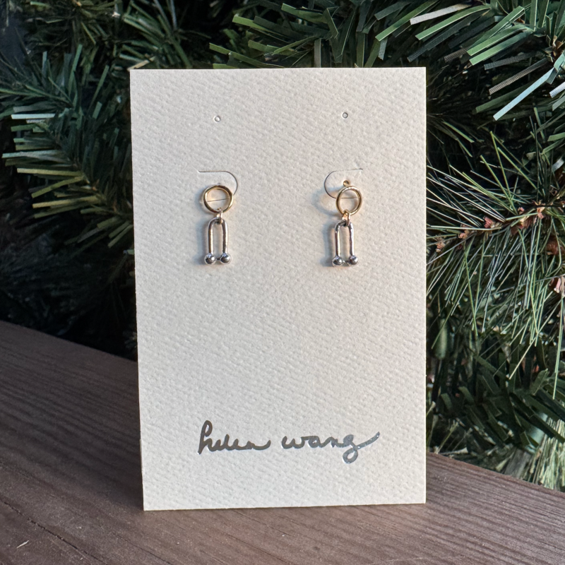 Helen Wang Jewelry Earrings - 14K Gold Filled + Sterling Silver