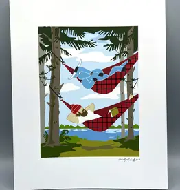 Cindy Lindgren Bunyan Hammocks Print  (11 x 14)