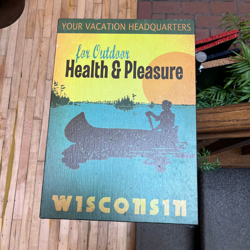 Volume One Outdoor Health & Pleasure Wooden Sign - 11x16