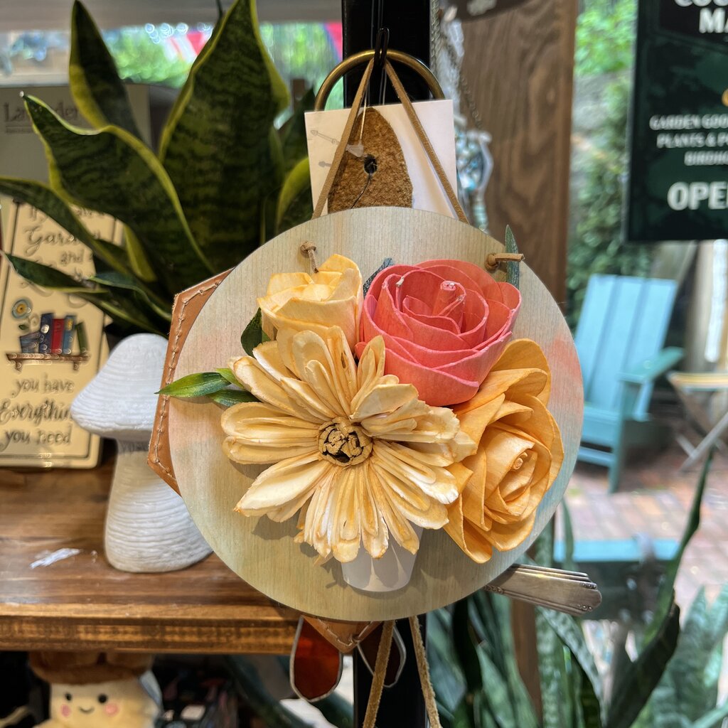Makery Maven Co Wood Flower Vase (Assorted)