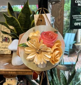 Makery Maven Co Wood Flower Vase (Assorted)