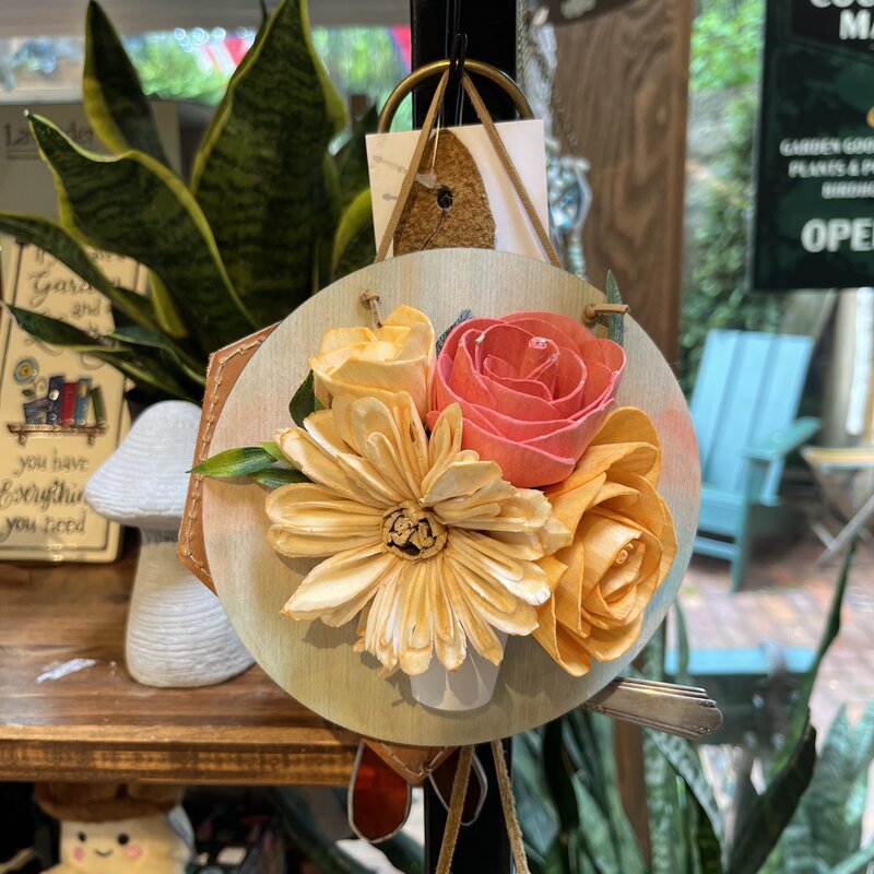 Makery Maven Co Wood Flower Vase (Assorted)