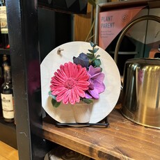 Makery Maven Co Wood Flower Vase (Assorted)