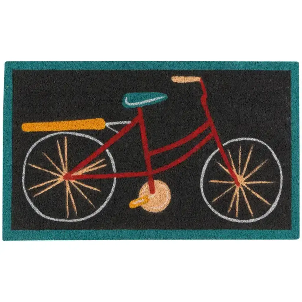 Volume One Door Mat - Bicycle