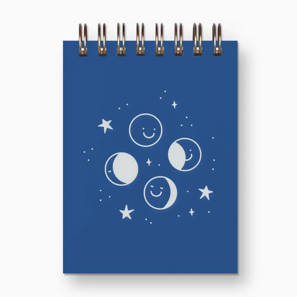 Ruff House Print Shop Mini Jotter Notebook - Moon Phases