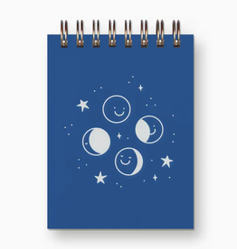 Ruff House Print Shop Mini Jotter Notebook - Moon Phases