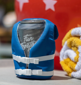 Puffin Drinkware Beverage Koozie - The Buoy - Varsity Blue