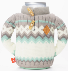 Puffin Drinkware Beverage Koozie - The Fjord - Seafoam