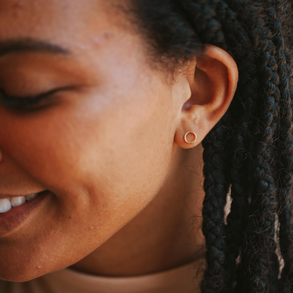 Hello Adorn Jewelry Hello Adorn  - Eclipse Studs - Silver