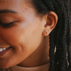 Hello Adorn Jewelry Hello Adorn  - Eclipse Studs - Silver