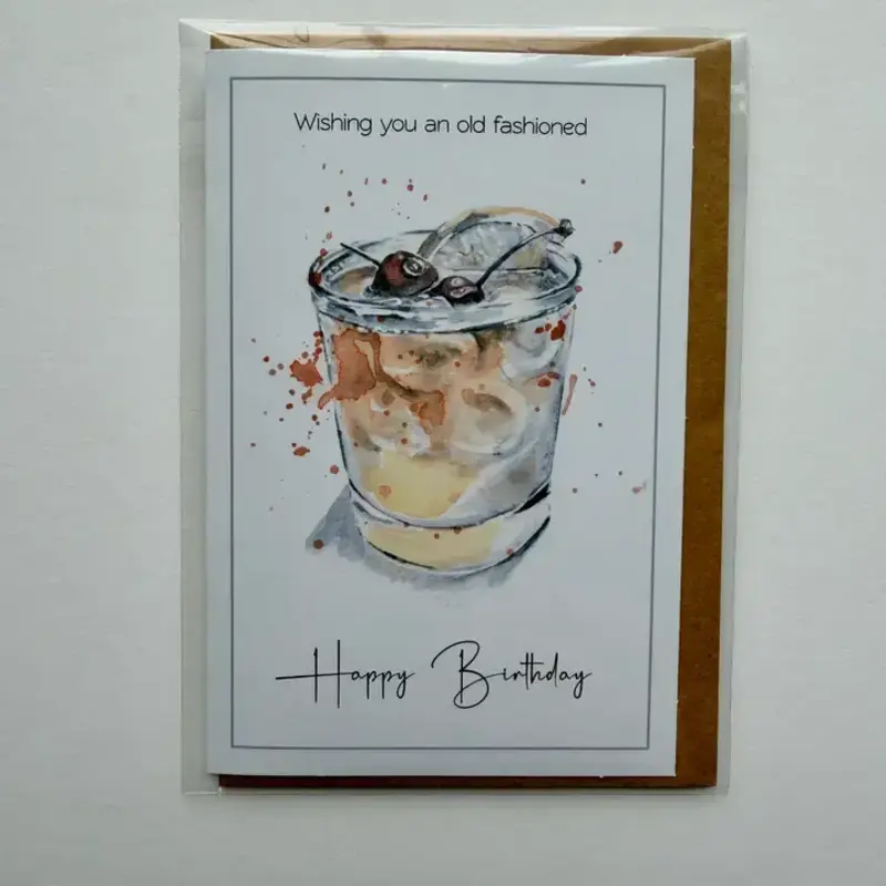 Stienwehe Emily Wishing You An Old Fashioned Happy Birthday - Card