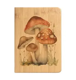 Kendrick Home Four Mushrooms Journal  5 x 7 x .5