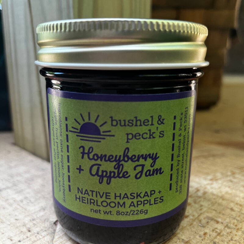 Bushel & Peck's Honeyberry and Apple Jam 8oz