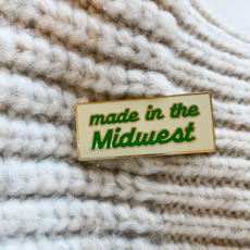 Bottlebrush Graphics Enamel Pin - Made in the Midwest