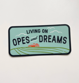 Bottlebrush Graphics Vinyl Sticker - Opes and Dreams Midwest
