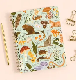 1canoe2 Flora & Fauna Spiral Notebook