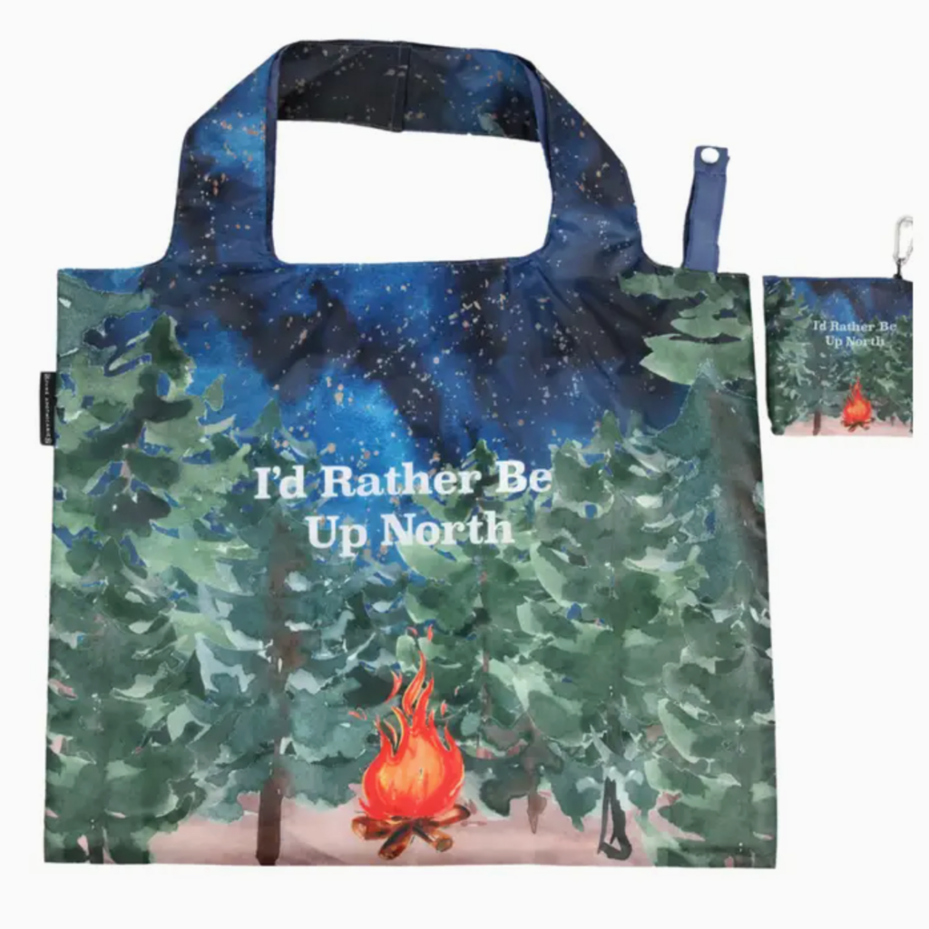 June Apothicarie I'd Rather Be Up North Eco Reusable Bag