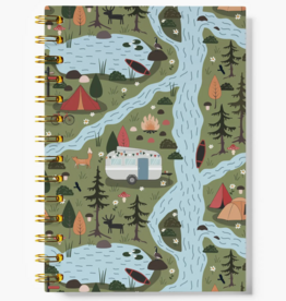 June Apothicarie Camping Adventures Spiral Notebook