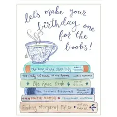 She Said It Historical Fiction - Birthday Card