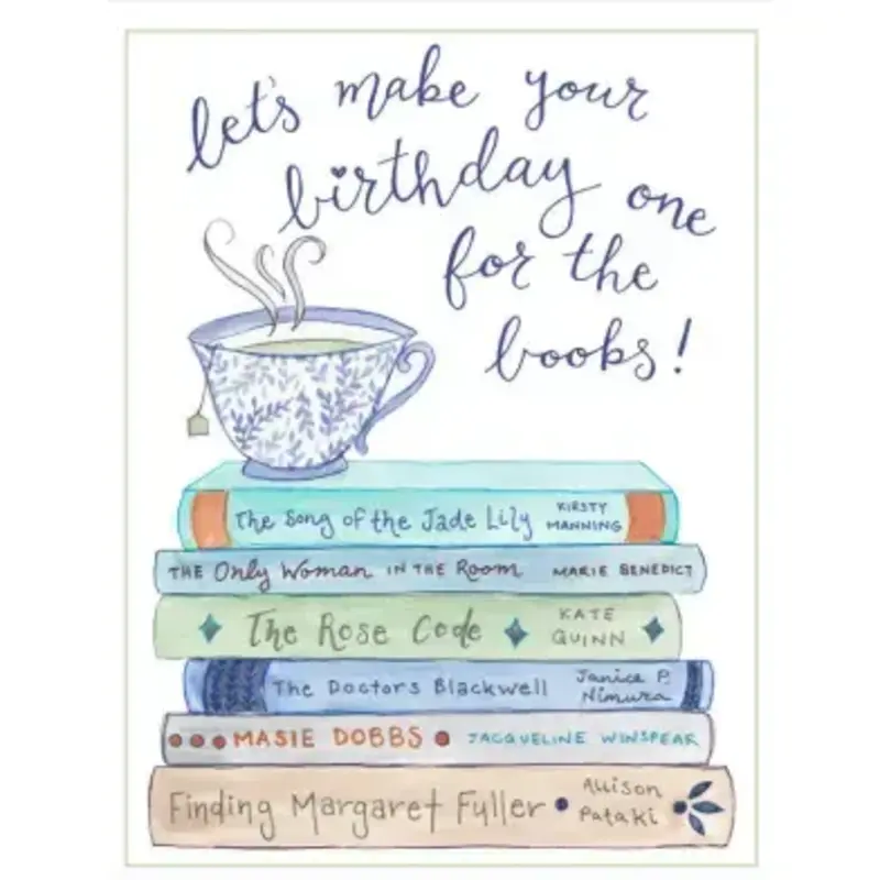She Said It Historical Fiction - Birthday Card