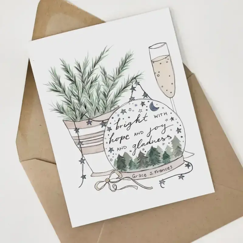 She Said It Grace J Frances - Holiday Card