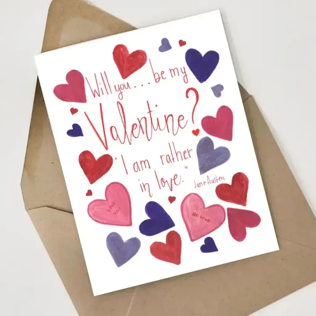 She Said It Perfect Words - Valentine Card
