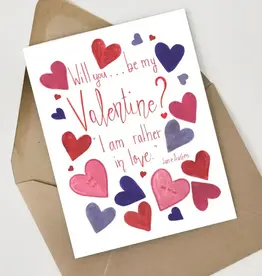 She Said It Perfect Words - Valentine Card