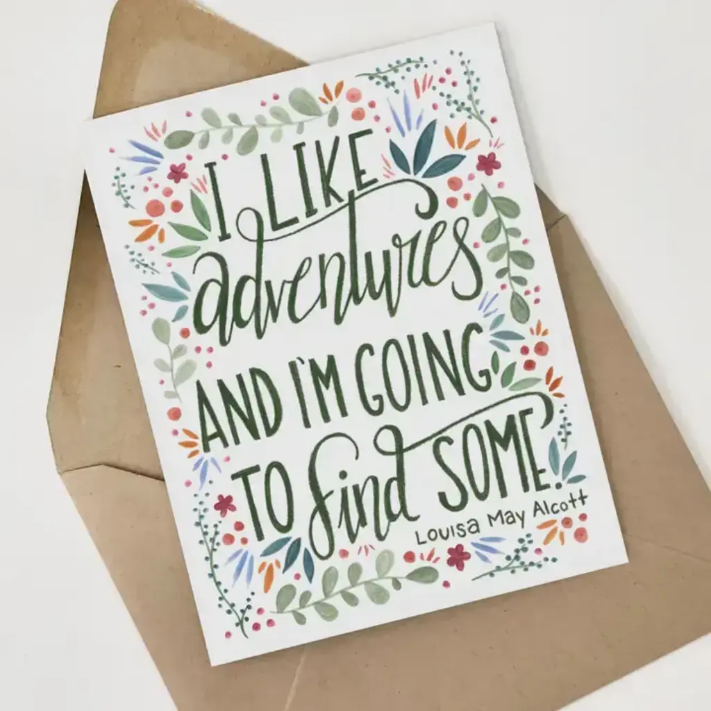 She Said It Adventures - Greeting Card