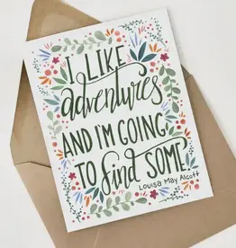 She Said It Adventures - Greeting Card