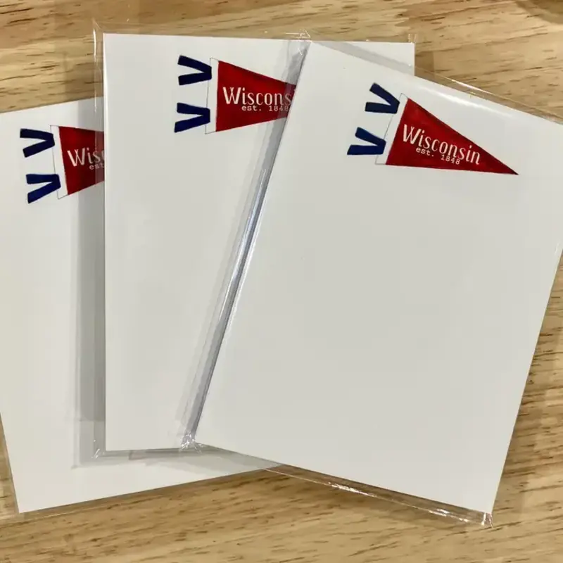 She Said It Wisconsin Pennant Notepad