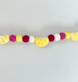 Wool Jamboree Pink Lemonade Garland