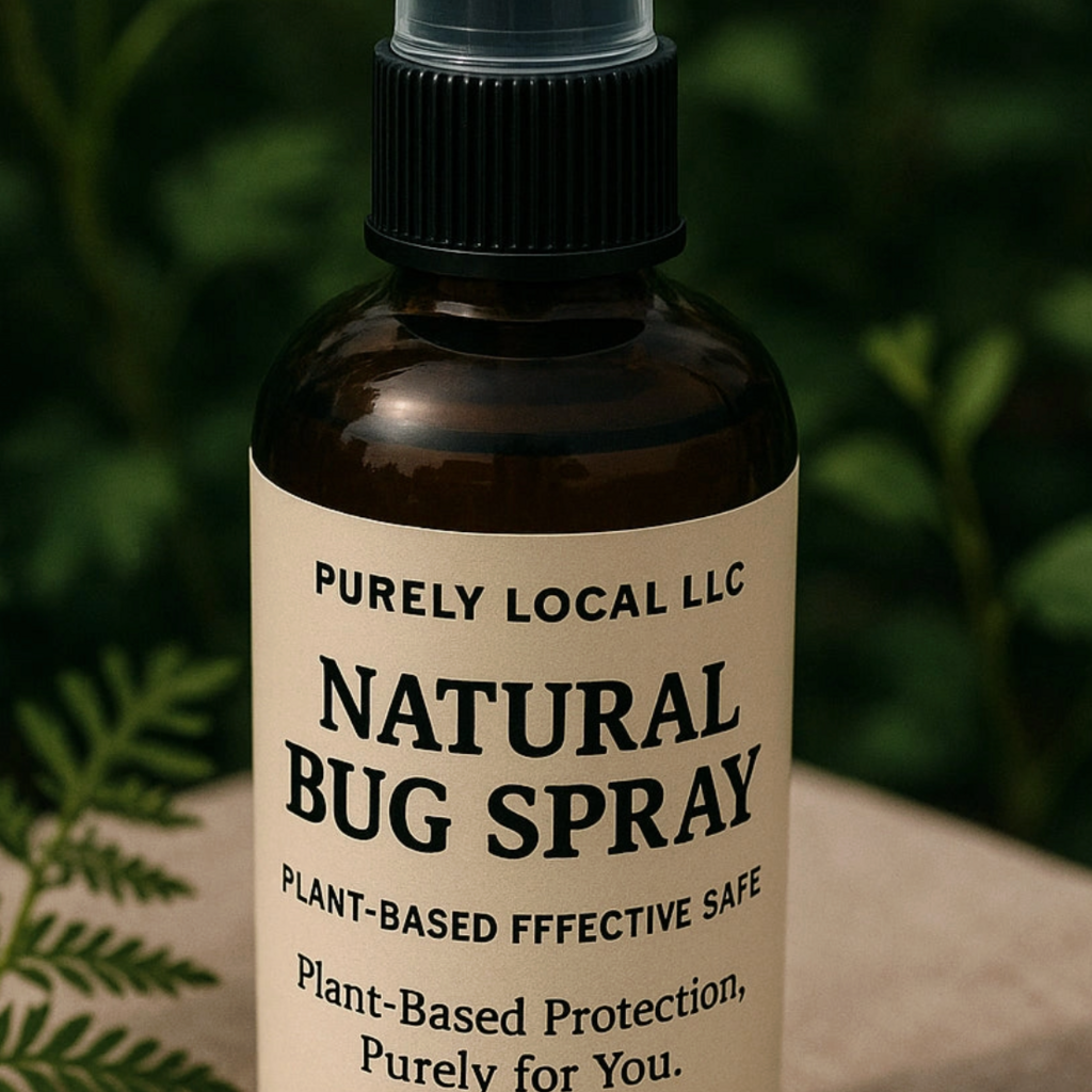Purely Local LLC. Bug Spray-Natural