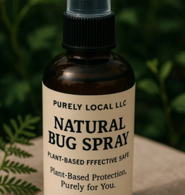 Purely Local LLC. Bug Spray-Natural
