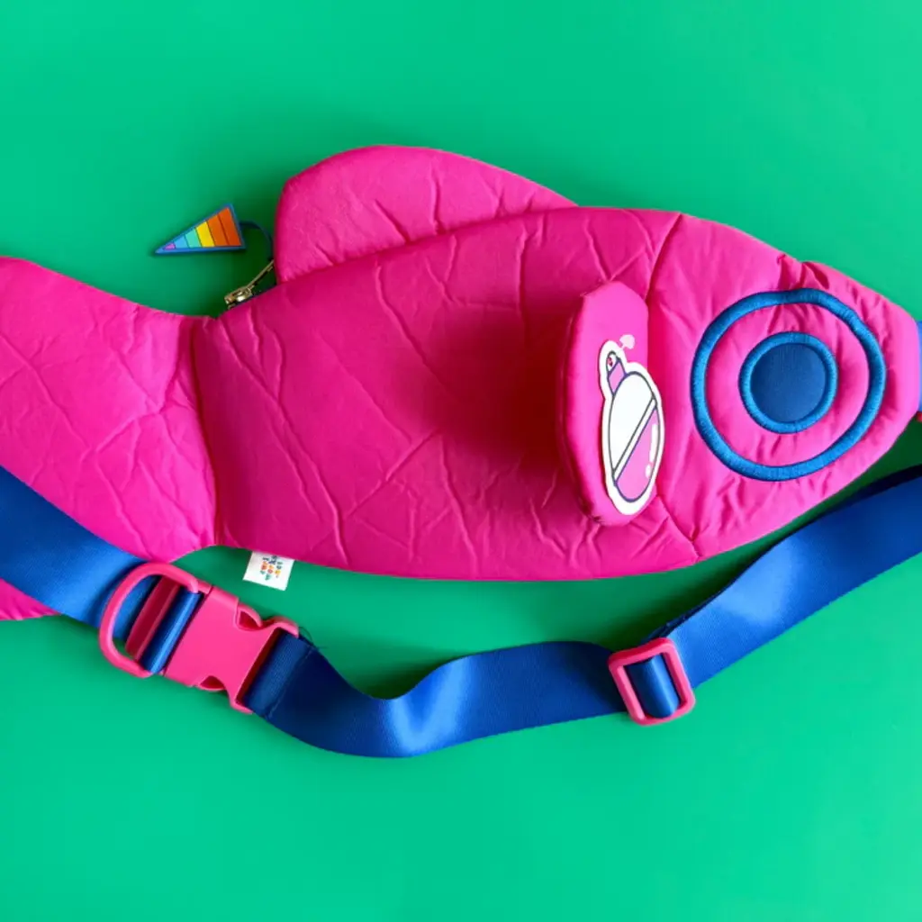 Curlworks The Fish Bag - Sporty Pink