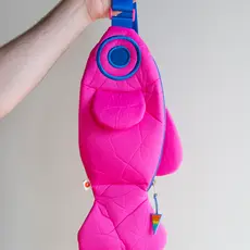 Curlworks The Fish Bag - Sporty Pink