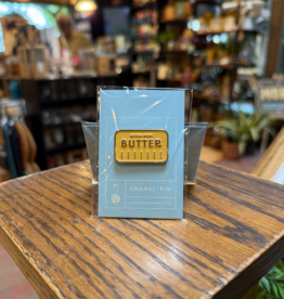 Volume One Enamel Pin - Better with Butter