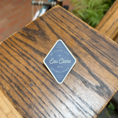 Ruff House Print Shop Sticker - No Place Like Eau Claire