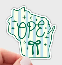 Yarnival (Faire) Ope! Wisconsin Sticker