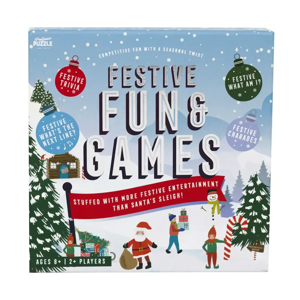 Professor Puzzle Festive Fun & Games