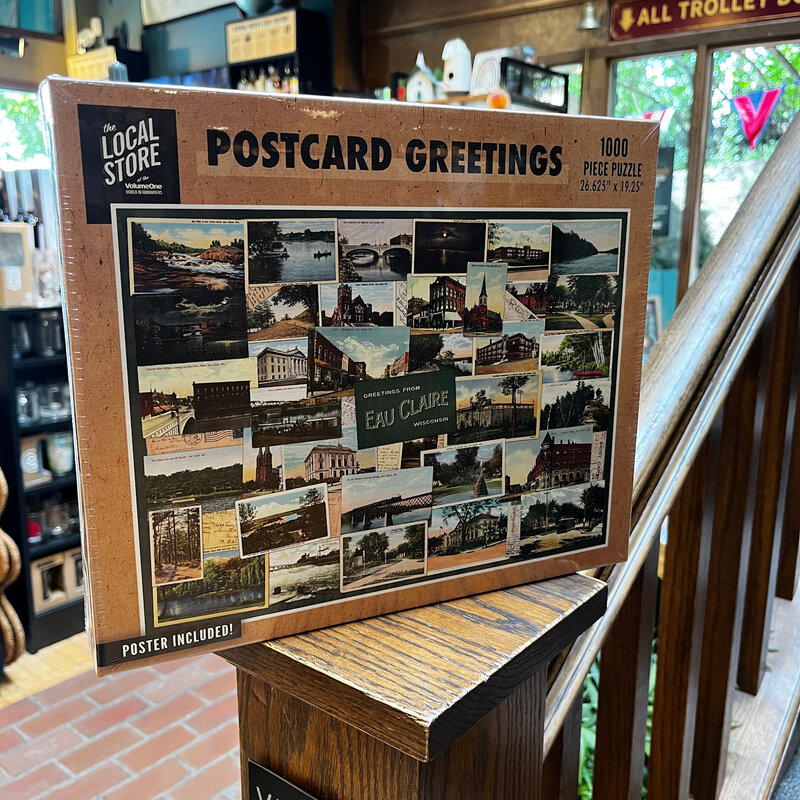 Volume One Eau Claire Postcard Greetings Puzzle