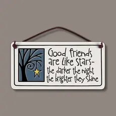 Macone Clay / Spooner Creek Good Friends Like Stars - Wall Art