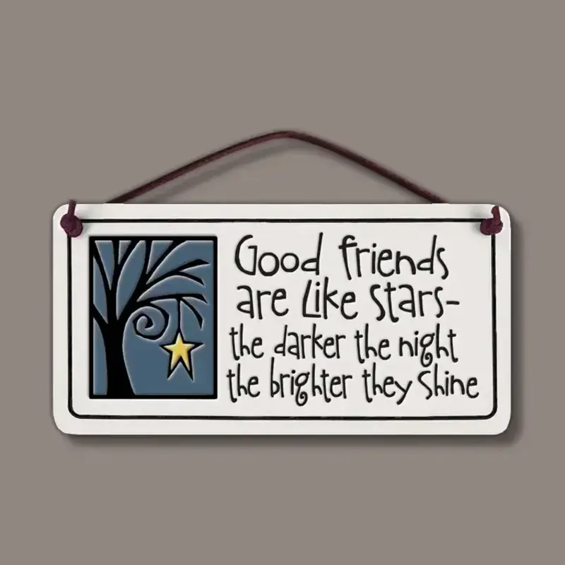 Macone Clay / Spooner Creek Good Friends Like Stars - Wall Art