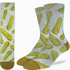 Good Luck Sock Crew Socks - Pickles (Size 8-13)
