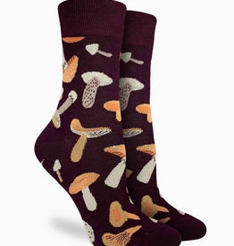 Good Luck Sock Crew Socks - Magic Mushrooms (Size 5-9)