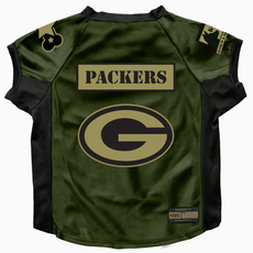 Little Earth Productions Pet Jersey - X Large Green Bay Packers Valor Pet Stretch