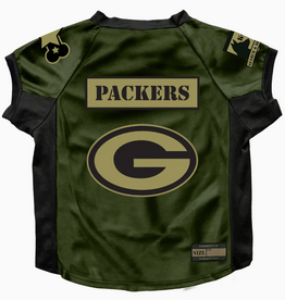 Little Earth Productions Pet Jersey - X Large Green Bay Packers Valor Pet Stretch