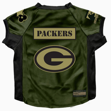 Little Earth Productions Pet Jersey - X Small Green Bay Packers Valor Pet Stretch