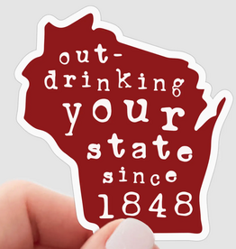 Yarnival (Faire) Outdrinking Your State Sticker